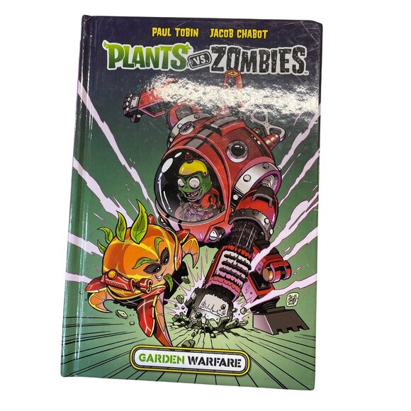 Plants Vs. Zombies Hardcover Graphic Novels Book Lot Of 3 Paul Tobin - Picture 13 of 16